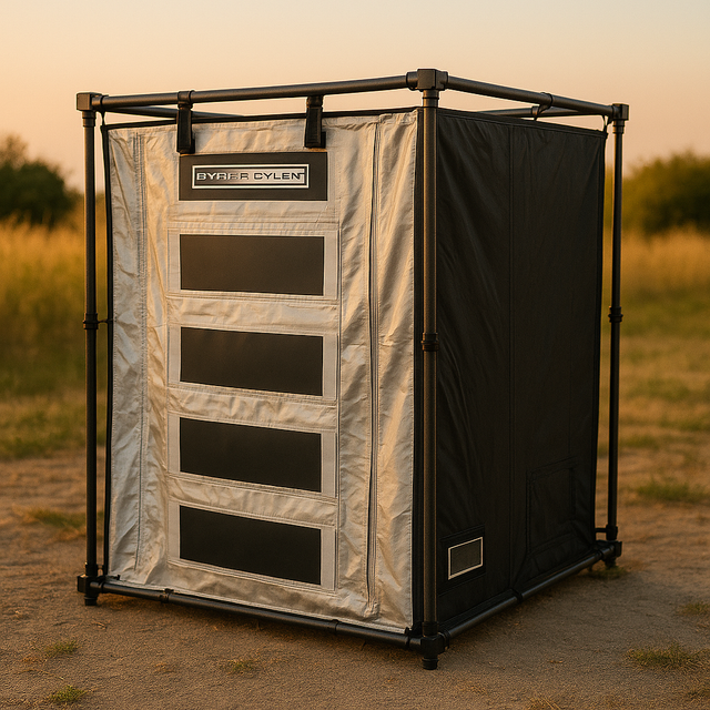 Mission Darkness™ CYPHERCYLENT Faraday Tent Using Tactiframe